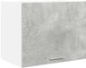 vidaXL Hangkast Beton Grijs en Wit 50 x 31 x 40 cm Bewerkt hout