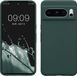 kwmobile telefoonhoesje geschikt voor Google Pixel 8 Pro - Hoesje met siliconen coating - Smartphone case in blauwgroen