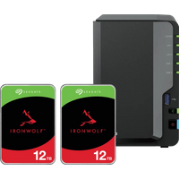 Synology DS225+ + Seagate Ironwolf 12TB Duo Pack