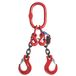 Delta 2-Sprong met klephaak, met inkorthaak | Grade 80 | 4,200 ton | 10 mm | 4 m - YE.8.2SKI.10.040