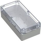 TRU COMPONENTS 6U07241208139 TC-13865348 Industriële behuizing 240.2 x 120.1 x 75.1 Polycarbonaat Lichtgrijs, Transparant 1 stuk(s)