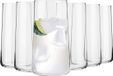 Unyqoos® Verres à long drink en cristal, set de 6, 540 ml
