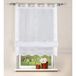 Home fashion 79252-801 storengordijn met lussen, polyester, 140 x 80 cm, blanc