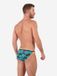 HOM Minislip Tanga Briefs Funky Style Blue Print Gebloemd