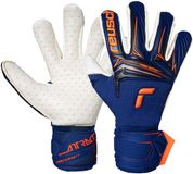 Reusch Torwarthandschuhe Attrakt SpeedBump Finger Support blauw-oranje