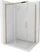 Mexen Omega cabine de douche coulissante 110 x 70 , transparent, or