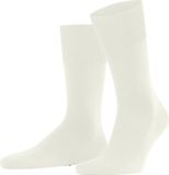 FALKE ClimaWool Heren Sokken Wol Lyocell Wit Maat 41-42