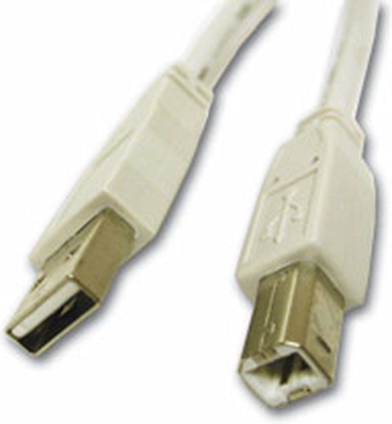 CablesToGo C2G USB 2.0 A/B Cable 2m Wit
