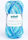 Gründl Wolle Gründl Cotton Quick Print 861-183 aqua multicolor