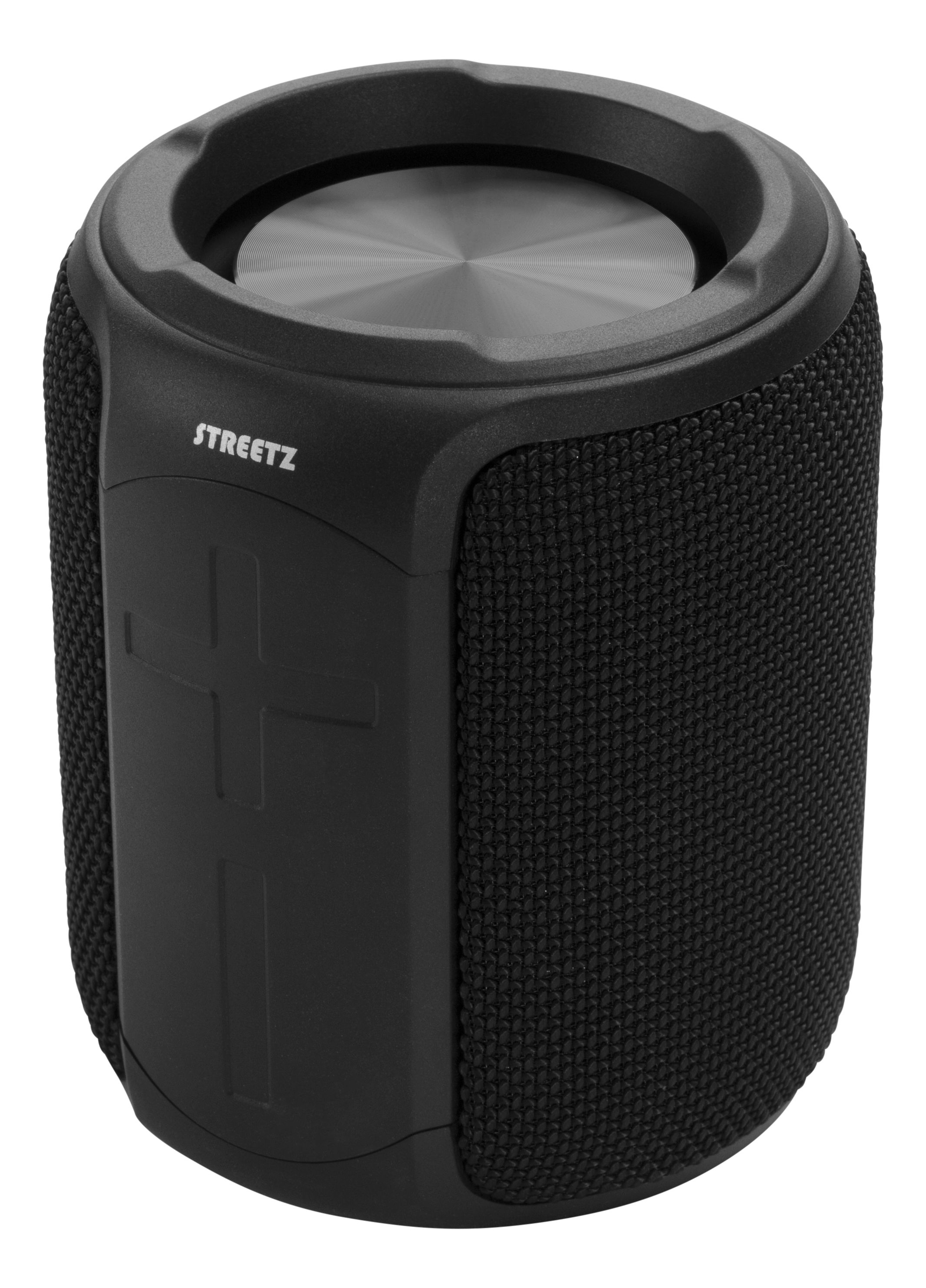Streetz Waterproof Bluetooth Speaker - 10W - Black