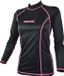 Seac T-Sun Long Rashguard Dames Zwart Polyester Lange Mouw