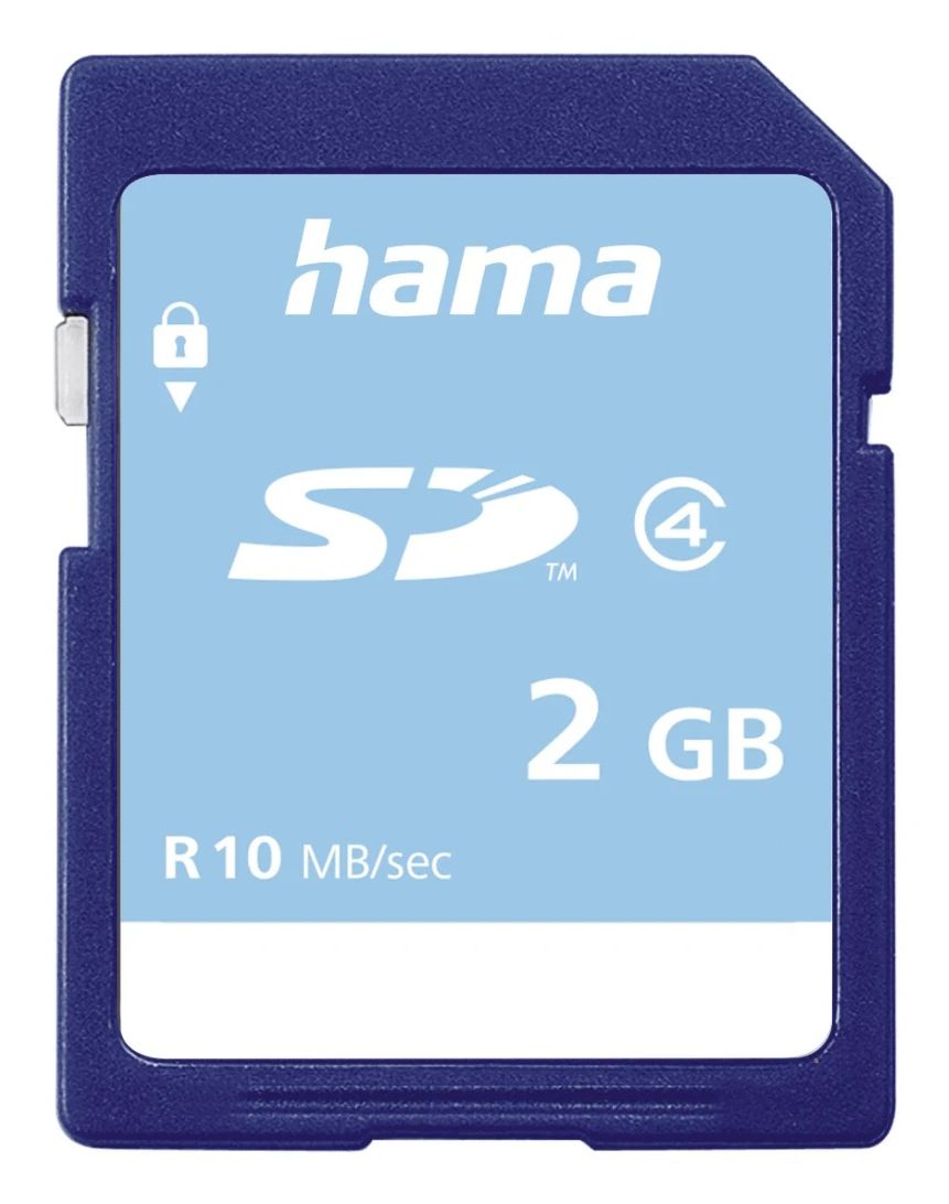 Hama HighSpeed SD Card - 2GB