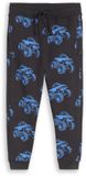 Tom Tailor Basic joggingbroek met patroon - Maat 104 - grey blue monster truck design