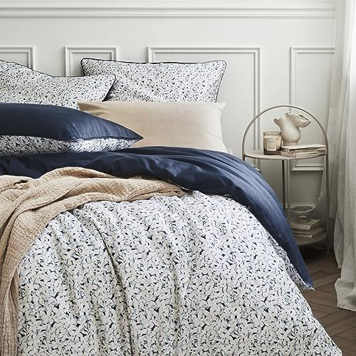 Essix Nui Dekbedovertrek - Bleu - 240x220cm - Katoensatijn