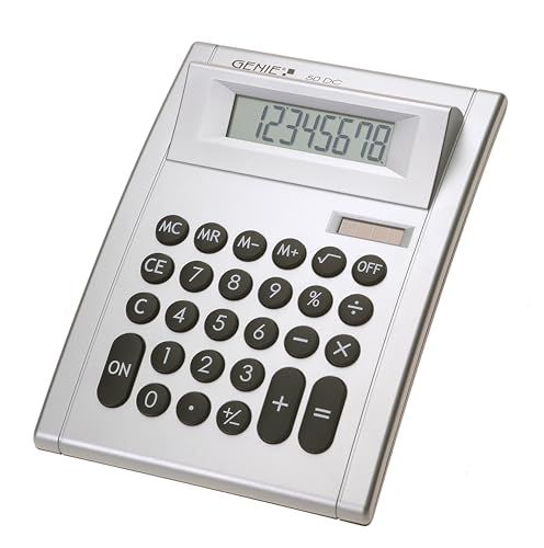 Genie 50 DC calculator Desktop Rekenmachine met display Zilver