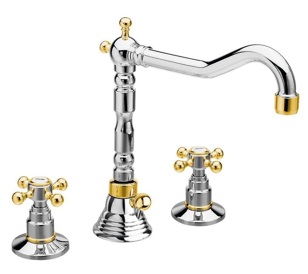 Reitano Rubinetteria ANTEA Wastafelmengkraan - Chroom/Goud