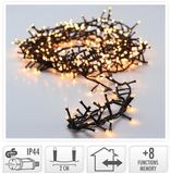 Merkloos Micro Cluster 1800 LED's - 36 meter - warm wit