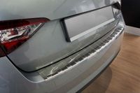 RVS Avisa RVS Achterbumperprotector passend voor Skoda SuperB Liftback 2015-2019 & 2019- 'Ribs'