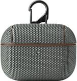 By Qubix AirPods Pro / AirPods Pro 2 hoesje - Hardcase - Business series - Grijs