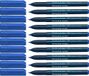 Schneider Maxx 240 permanent marker - blauw - doos 10 stuks