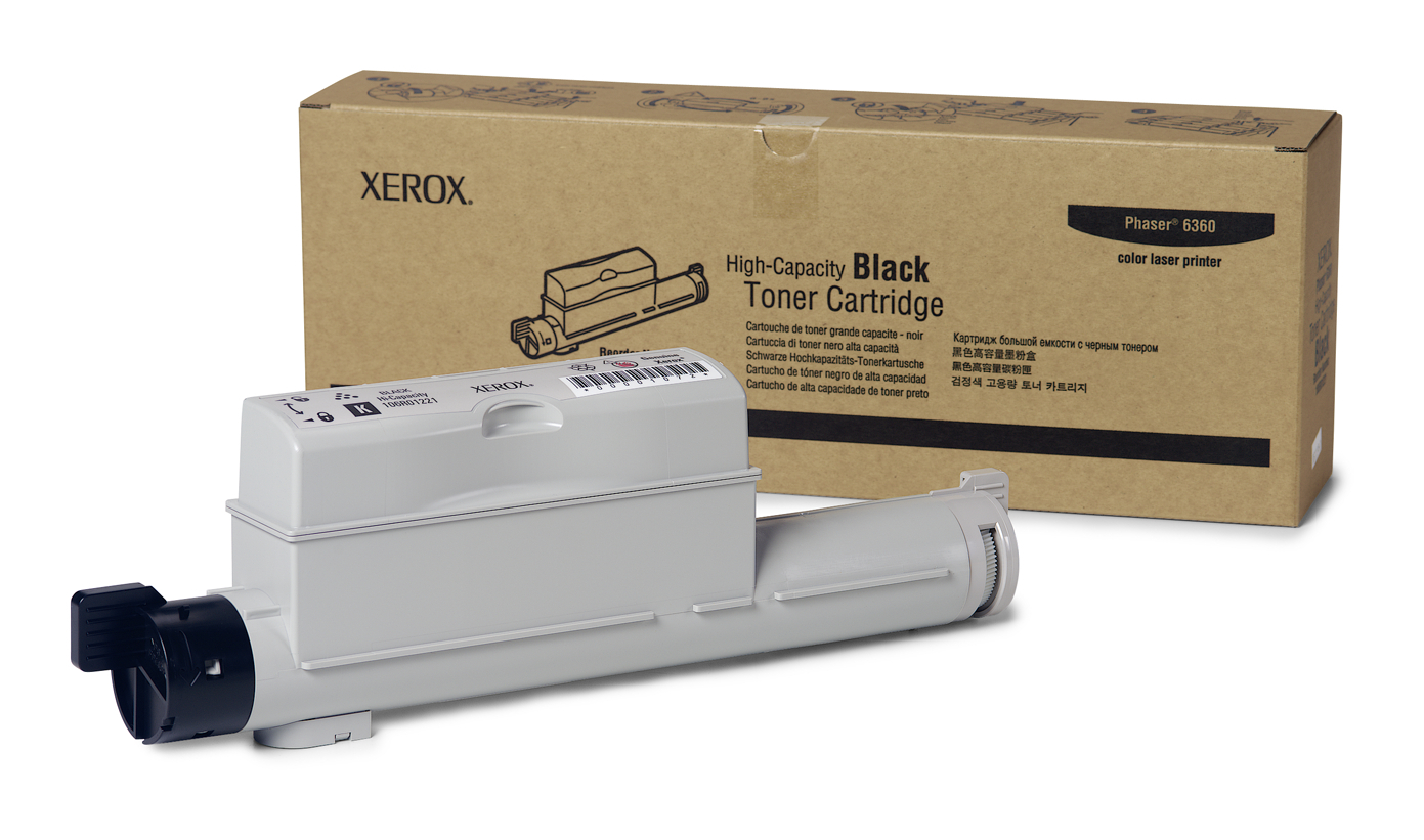 Xerox Hoge Capaciteit Zwarte Tonercartridge, Phaser 6360
