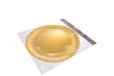 PARTENOPE SRL onderzetter 350 g goud 35 cm 2 stuks 5179711