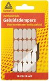 Deltafix Zelfklevende geluidsdempers 20x wit