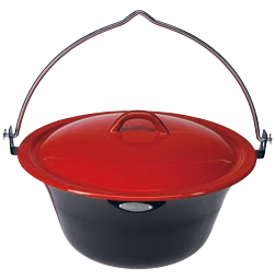 Bonfire Stew pot with lid