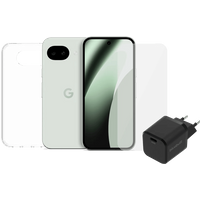 Google Pixel 10a 128GB Lichtgroen 5G + Compleet Accessoirepakket