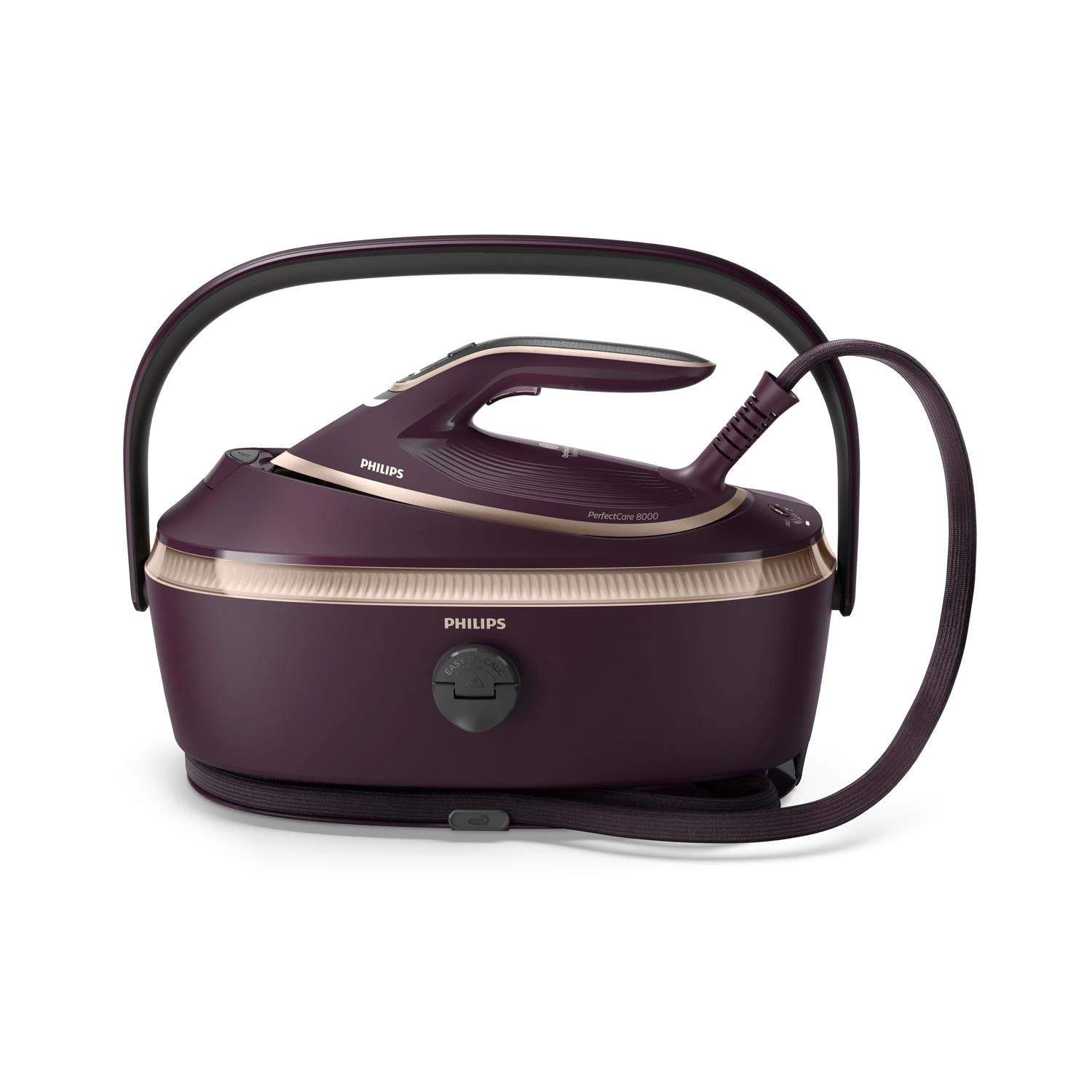 Philips PSG8300/30 Dali PerfectCare 8000 Series Steam Generator Iron - 3120W, 1.4L, SteamGlide Elite Soleplate - Purple
