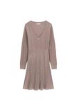 GUESS Gebreide jurk 'JOANNA' donkerbeige