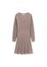 GUESS Gebreide jurk 'JOANNA' donkerbeige
