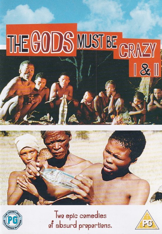 Manga The Gods Must Be Crazy 1 & 2 dvd