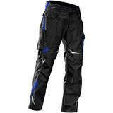 KÜBLER Workwear Kübler Pulsschlag werkbroek HIGH zwart/korenbloemblauw