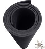 The Foamory EVA-schuim cosplay - 6 mm dik (1 mm tot 10 mm) - extra grote schuimplaten - zwart of wit - 35 x 59 vel - ultrahoge dichtheid 85 kg/m3