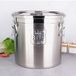 Icecat 6l Étanche À L'Air Pot Alimentaire En Acier Inoxydable Cuisine Grain Conteneur Céréales Cuisine Lait Réservoir De Stockage Cuisine Riz Seau À Farine Avec Couvercle Cuisine Seau
