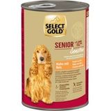 SELECT GOLD Sensitive natvoer hond senior Kip en rijst 6x400 g