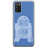 ERT GROUP mobiel telefoonhoesje voor Samsung A02S origineel en officieel erkend Star Wars patroon R2D2 006