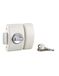 THIRARD Ontwerp met 5 knoppen voor voordeur, cilinder 50 mm, staal, 3 toetsen, wit