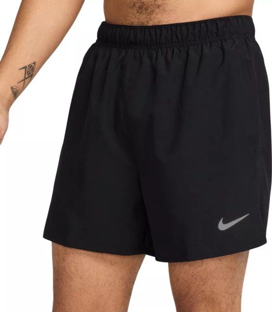 Nike Challenger 5 Inch 2in1 Shorts - Zwart - Maat L - Heren