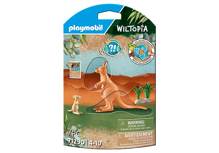 Playmobil Wiltopia - Kangoeroe met welp - 71290