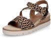 Tamaris - Dames - Plateau Sandalen - Bruin - Maat 38