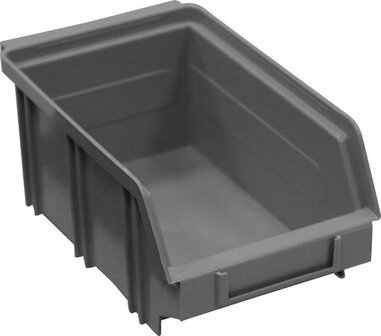 Magazijnbak B2 - 95x160x75mm - Grijs