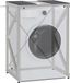 CLP Caleb meuble haut pour lave-linge - meuble en applique - étagère - meuble pour lave-linge - blanc