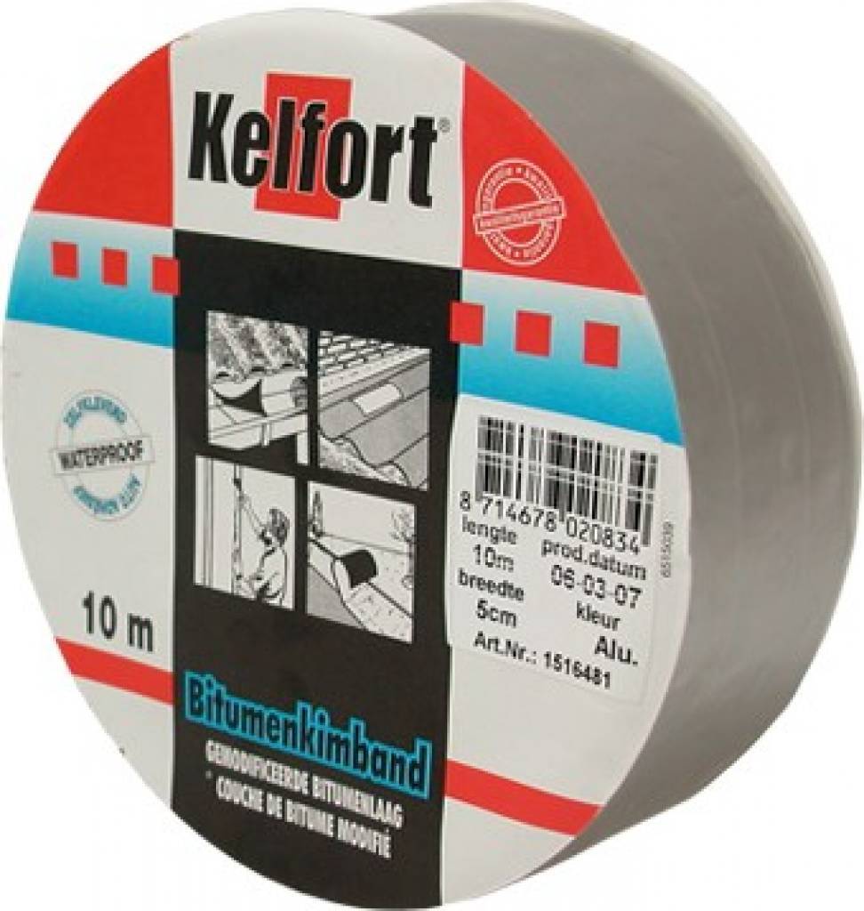 Kelfort Bitalband Aluminium Rol - 5 cm x 10 m