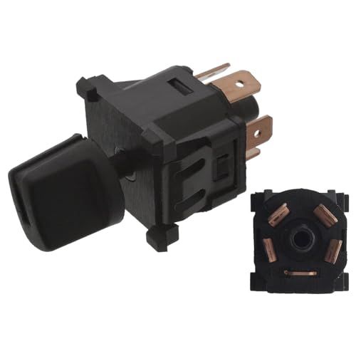 febi bilstein 45623 Ventilatorschakelaar voor airconditioning, 1 stuk, zwart