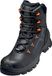 Uvex 2 veiligheidsschoenen S3 CI HI HRO SRC, winterlaarzen, werkschoenen voor dames en heren, zwart/oranje, maat 47