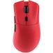 ATTACK SHARK R1 Superlight Gaming Mouse 59g - Rouge - 12.2 × 6.4 × 3.8 cm - Sans fil et filaire - Jusqu'à 18 000 DPI - 65 heures d'autonomie de la batterie
