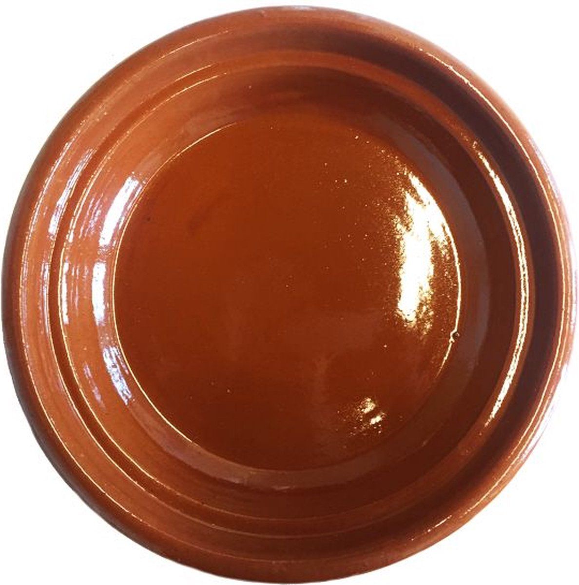 marocstore.nl Tajine Schaal Ø 28 cm - Bruin - Aardewerk