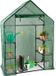 Kinzo Garden Broeikas - Plastic Kweekkas - Tuinkas met 3 Verdiepingen - Metalen Frame - Waterbestendige Hoes - 143 x 73 x 195 CM - Groen